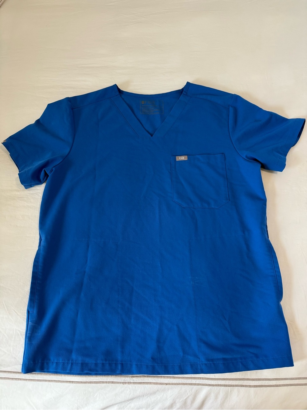 FIGS Royal Blue Scrub Set- Large Tall - Picture 2 of 8